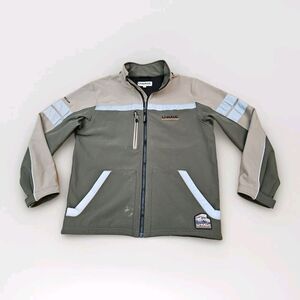 U-Haul Men’s Employee Jacket - Size 2XL - Reflective Zip-Up - Green